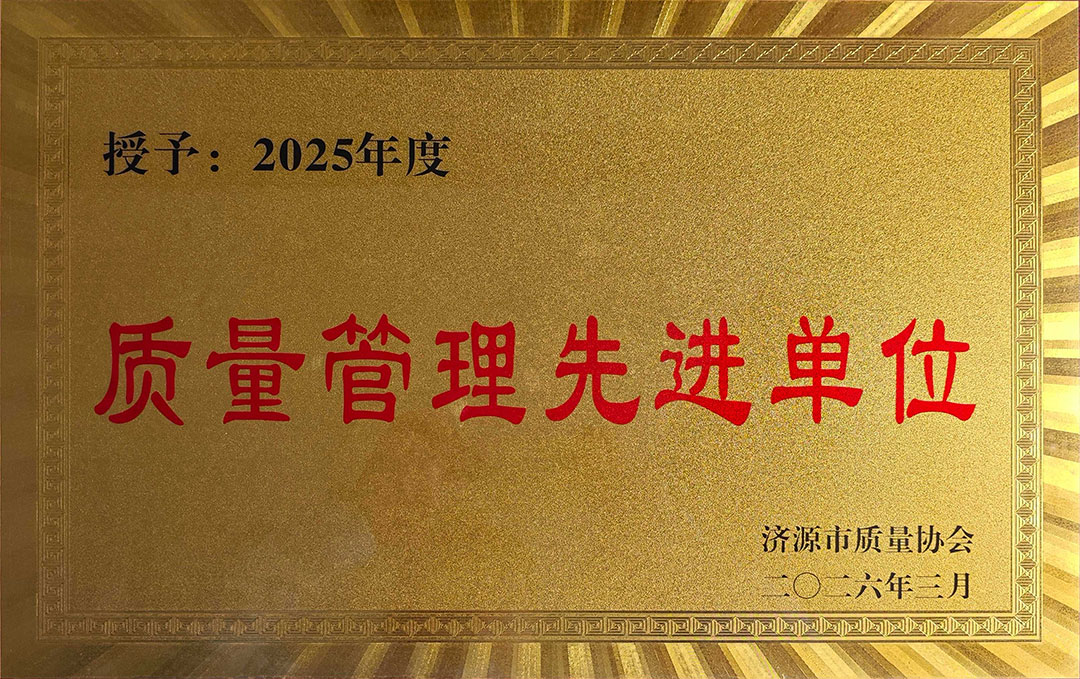 河南水云踪智控奖牌